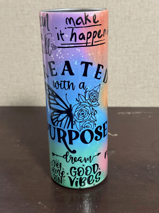 Created With A Purpose 20oz Tumbler